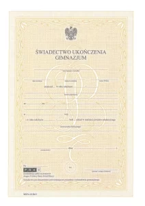 Kup świadectwo szkolne z wpisem, Mature z wpisem