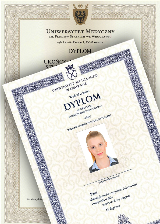 Kupię dyplom licencjata z wpisem Dyplom magistra z wpisem