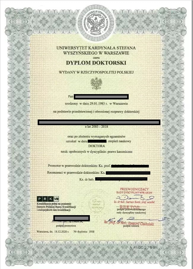 Gdzie kupić świadectwo ukończenia szkoły średniej z wpisem Gdzie kupić świadectwo ukończenia szkoły zawodowej