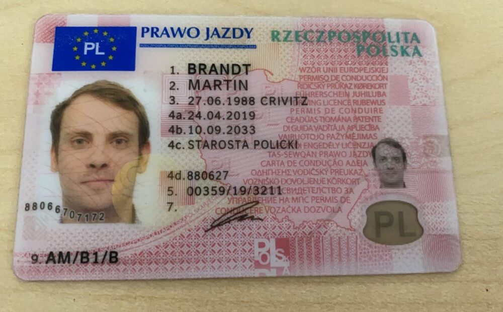 Legalne prawo jazdy do kupienia