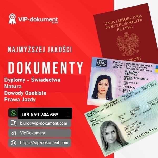Dowody Osobiste - Prawa Jazdy - Paszporty i inne